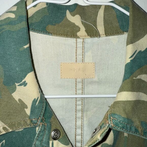Mother The Fly Away Jacket In Tropical Camo - XS - Picture 8 of 12
